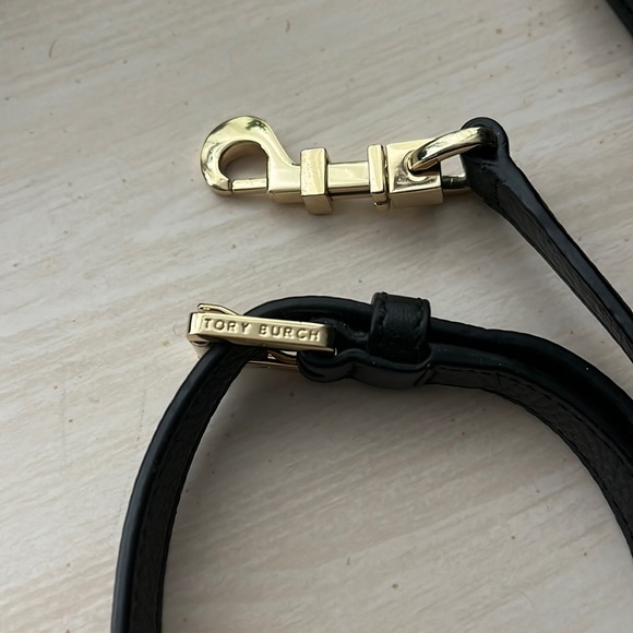 Tory Burch Robinson Pebbled Square Tote - Picture 7 of 12